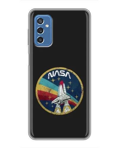 Чохол для Samsung Galaxy M52 з картинкою «NASA — емблема місії»