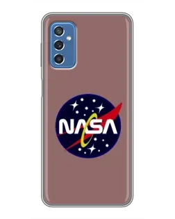 Чохол для Samsung Galaxy M52 з картинкою «NASA — ретро космос»