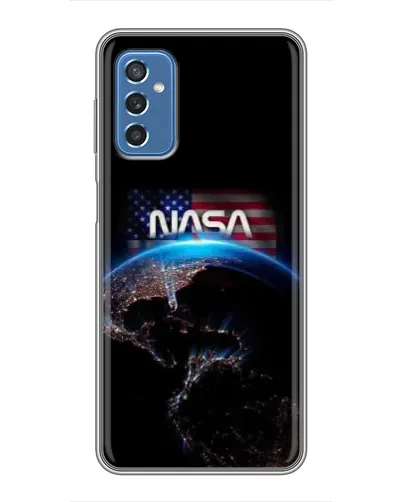 Чохол для Samsung Galaxy M52 з картинкою «Земля з космосу NASA»