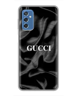 Чехол для Samsung Galaxy M52 с картинкой «Gucci — шелковые волны»