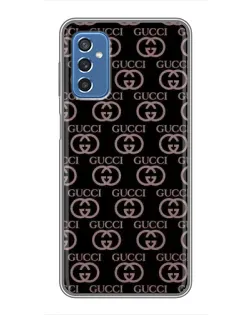 Чехол для Samsung Galaxy M52 с картинкой «Классическая монограмма Gucci»