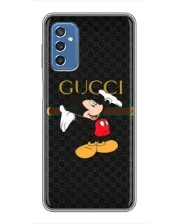 Чехол для Samsung Galaxy M52 с картинкой «Микки Маус Gucci»