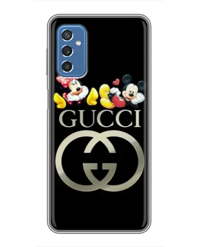 Чехол для Samsung Galaxy M52 с картинкой «Gucci — герои Disney»