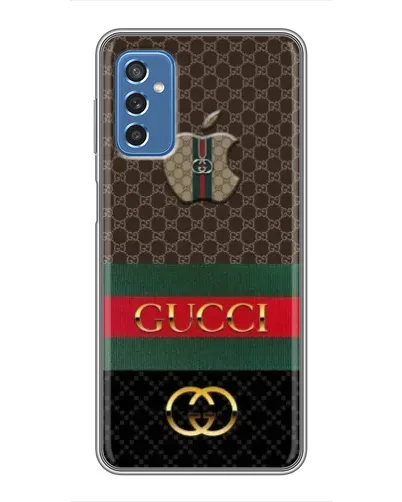 Чехол для Samsung Galaxy M52 с картинкой «Gucci — брендированный десерт»