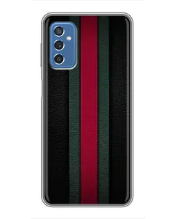 Чехол для Samsung Galaxy M52 с картинкой «Gucci — неоновая линия»