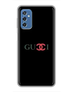 Чехол для Samsung Galaxy M52 с картинкой «Gucci — красный градиент»