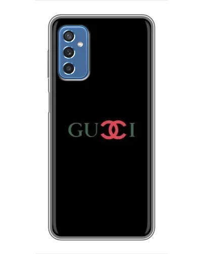 Чехол для Samsung Galaxy M52 с картинкой «Gucci — красный градиент»