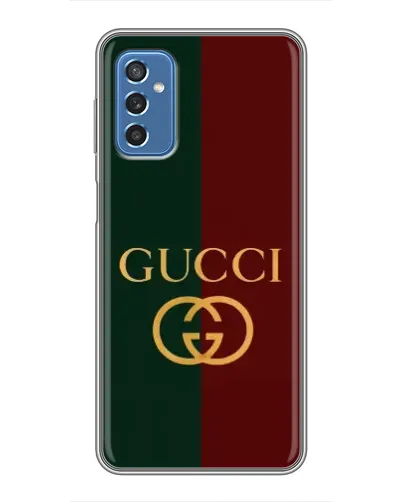 Чохол для Samsung Galaxy M52 з картинкою «Gucci — темно-зелений градієнт» Чохол для Samsung Galaxy M52 з картинкою «Gucci — темно-зелений градієнт»