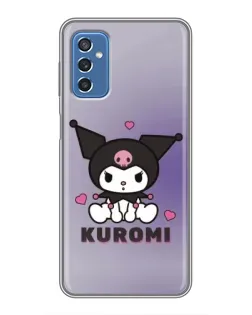 Чехол для Samsung Galaxy M52 с картинкой «Kuromi — фиолетовый арт»