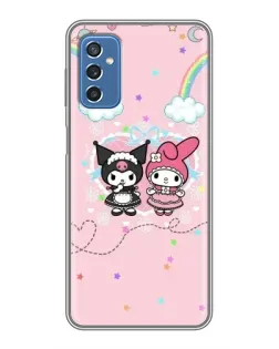 Чехол для Samsung Galaxy M52 с картинкой «My Melody и Kuromi»