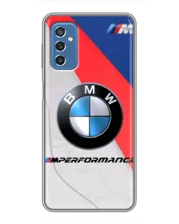 Чехол для Samsung Galaxy M52 с картинкой «BMW Performance стиль»