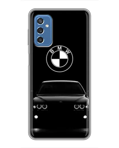 Чехол для Samsung Galaxy M52 с картинкой «BMW — взгляд из темноты» Чехол для Samsung Galaxy M52 с картинкой «BMW — взгляд из темноты»