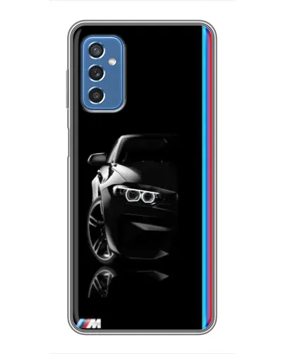 Чехол для Samsung Galaxy M52 с картинкой «Силуэт BMW в темноте» Чехол для Samsung Galaxy M52 с картинкой «Силуэт BMW в темноте»