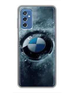 Чохол для Samsung Galaxy M52 з картинкою «Логотип BMW — лід»
