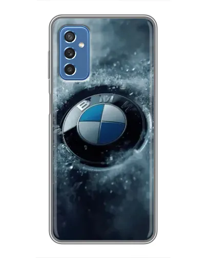 Чехол для Samsung Galaxy M52 с картинкой «Логотип BMW — лед» Чехол для Samsung Galaxy M52 с картинкой «Логотип BMW — лед»