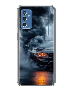 Чохол для Samsung Galaxy M52 з картинкою «BMW M-Power — абстракція»