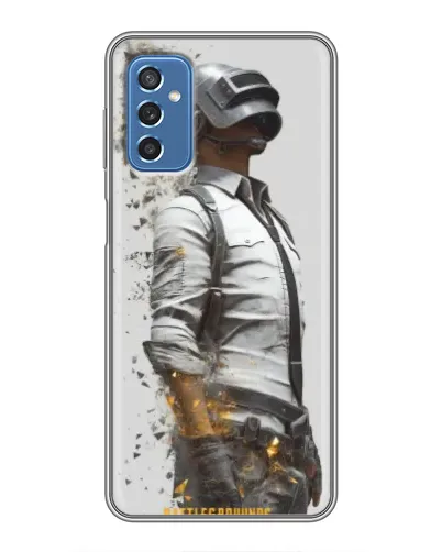 Чехол для Samsung Galaxy M52 с картинкой «PUBG — боец в пыли» Чехол для Samsung Galaxy M52 с картинкой «PUBG — боец в пыли»