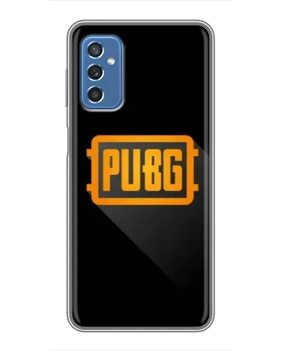 Чехол для Samsung Galaxy M52 с картинкой «PUBG — рамка лого» Чехол для Samsung Galaxy M52 с картинкой «PUBG — рамка лого»