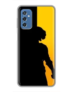 Чехол для Samsung Galaxy M52 с картинкой «Тень воина PUBG»