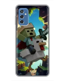 Чехол для Samsung Galaxy M52 с картинкой «Стив и гусь»