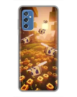 Чохол для Samsung Galaxy M52 з картинкою «Поле соняшників»