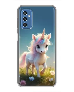 Чохол для Samsung Galaxy M52 з картинкою «Єдиноріг на галявині» Чохол для Samsung Galaxy M52 з картинкою «Єдиноріг на галявині»