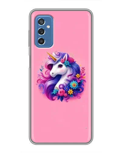 Чохол для Samsung Galaxy M52 з картинкою «Казковий єдиноріг»