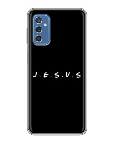 Чехол для Samsung Galaxy M52 с картинкой «Точки веры J.E.S.U.S.» Чехол для Samsung Galaxy M52 с картинкой «Точки веры J.E.S.U.S.»