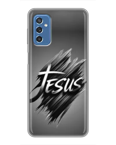 Чехол для Samsung Galaxy M52 с картинкой «Надпись Jesus Graffiti» Чехол для Samsung Galaxy M52 с картинкой «Надпись Jesus Graffiti»