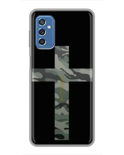 Чехол для Samsung Galaxy M52 с картинкой «Милитари Крест» Чехол для Samsung Galaxy M52 с картинкой «Милитари Крест»