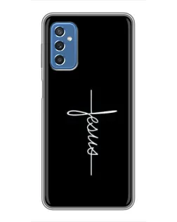 Чехол для Samsung Galaxy M52 с картинкой «Тонкая линия веры»