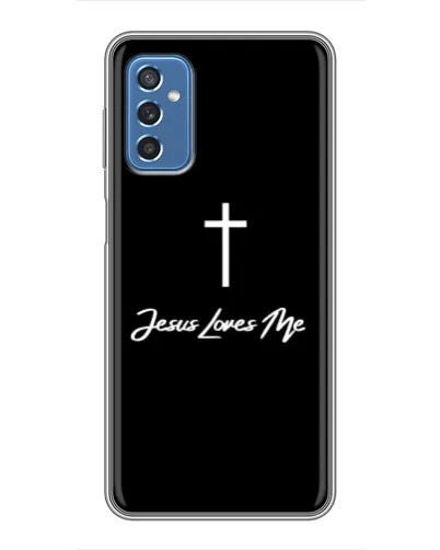Чехол для Samsung Galaxy M52 с картинкой «Иисус любит тебя» Чехол для Samsung Galaxy M52 с картинкой «Иисус любит тебя»