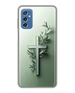 Чохол для Samsung Galaxy M52 з картинкою «Оливкова гілка»