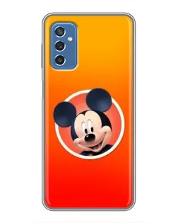 Чохол для Samsung Galaxy M52 з картинкою «Mickey в колі»