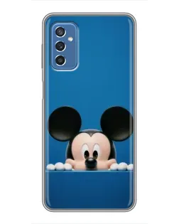 Чохол для Samsung Galaxy M52 з картинкою «Міккі виглядає» Чохол для Samsung Galaxy M52 з картинкою «Міккі виглядає»