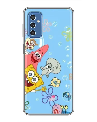 Чохол для Samsung Galaxy M52 з картинкою «Веселі бульбашки»