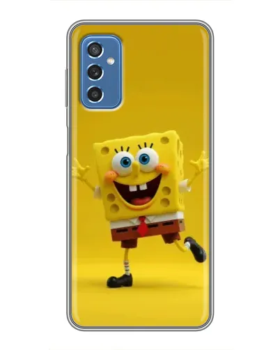 Чохол для Samsung Galaxy M52 з картинкою «Позитивний Губка Боб»