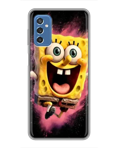 Чохол для Samsung Galaxy M52 з картинкою «Вибуховий Спанч Боб»