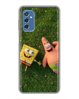 Чохол для Samsung Galaxy M52 з картинкою «Друзі на галявині»