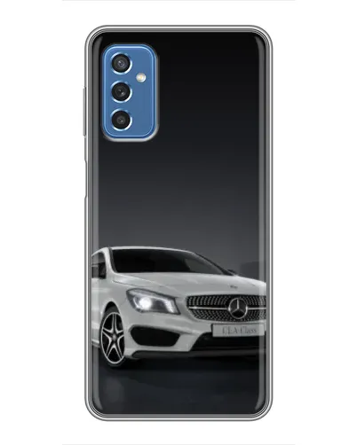 Чехол для Samsung Galaxy M52 с картинкой «Mercedes AMG GT Silver»