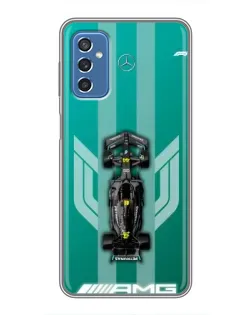 Чехол для Samsung Galaxy M52 с картинкой «Mercedes AMG Petronas»