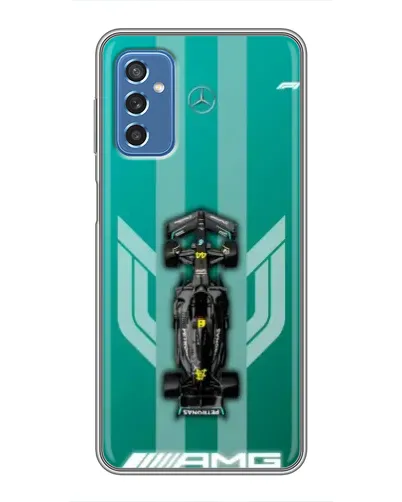 Чехол для Samsung Galaxy M52 с картинкой «Mercedes AMG Petronas»