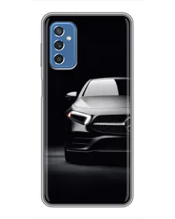 Чехол для Samsung Galaxy M52 с картинкой «Свет фар Mercedes»