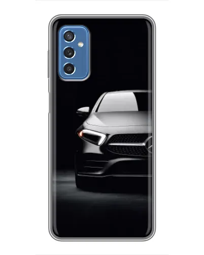 Чехол для Samsung Galaxy M52 с картинкой «Свет фар Mercedes»