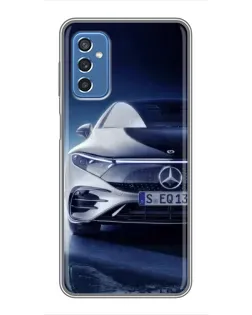Чехол для Samsung Galaxy M52 с картинкой «Mercedes EQ — будущее»