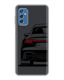 Чехол для Samsung Galaxy M52 с картинкой «Задняя часть Audi — арт»