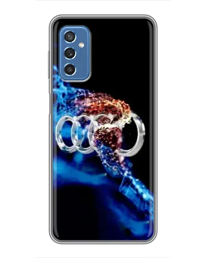 Чехол для Samsung Galaxy M52 с картинкой «Энергия лого Audi» Чехол для Samsung Galaxy M52 с картинкой «Энергия лого Audi»