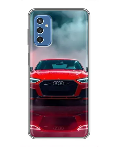 Чехол для Samsung Galaxy M52 с картинкой «Audi RS — красный стиль» Чехол для Samsung Galaxy M52 с картинкой «Audi RS — красный стиль»