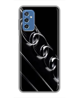 Чехол для Samsung Galaxy M52 с картинкой «Audi — абстрактные кольца»