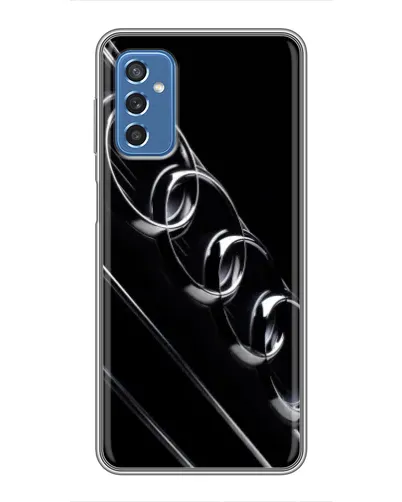 Чехол для Samsung Galaxy M52 с картинкой «Audi — абстрактные кольца» Чехол для Samsung Galaxy M52 с картинкой «Audi — абстрактные кольца»